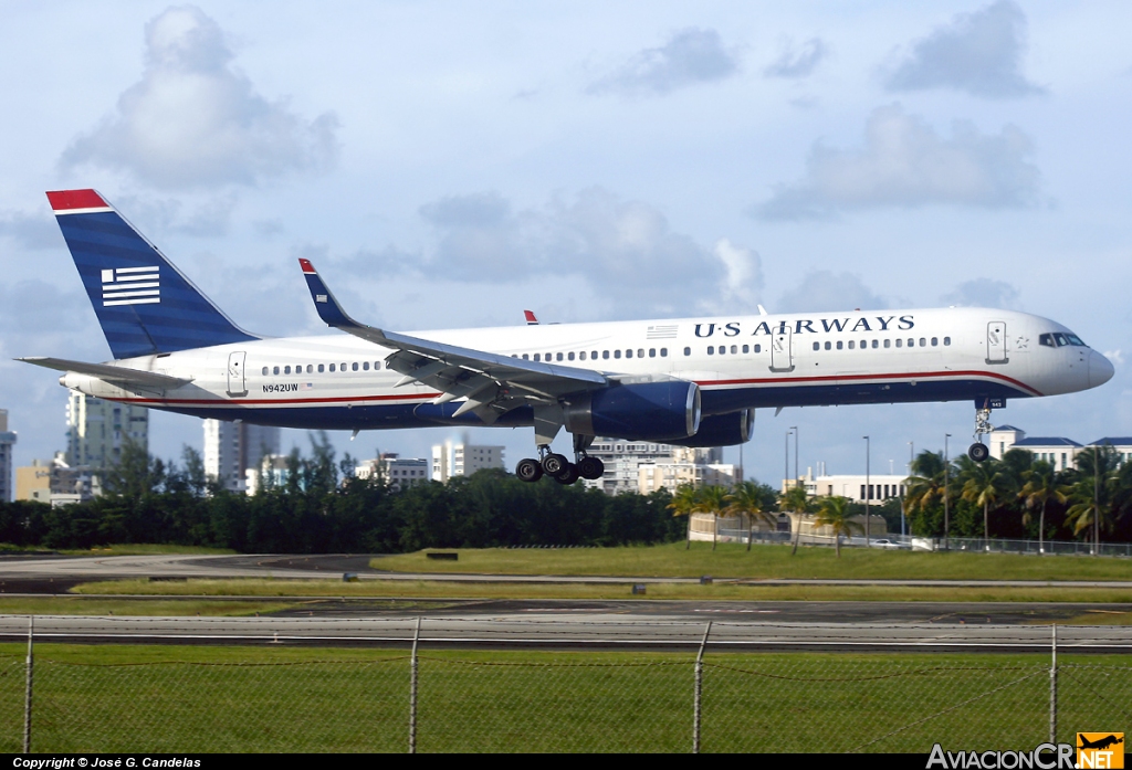 N942UW - Boeing 757-2B7 - US Airways