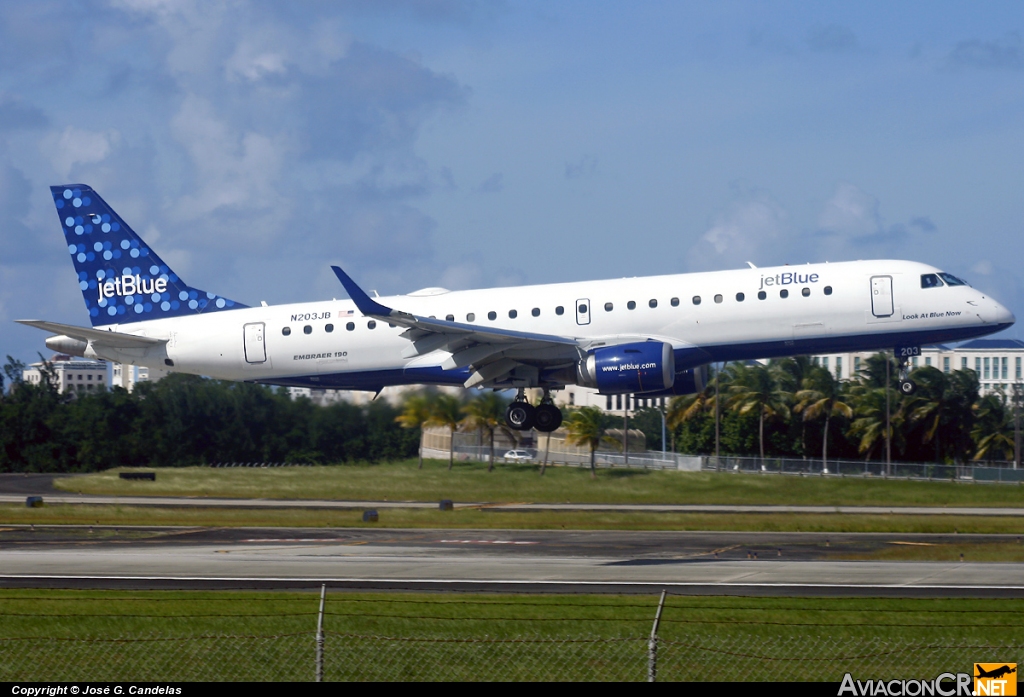 N203JB - Embraer190-100IGW - Jet Blue