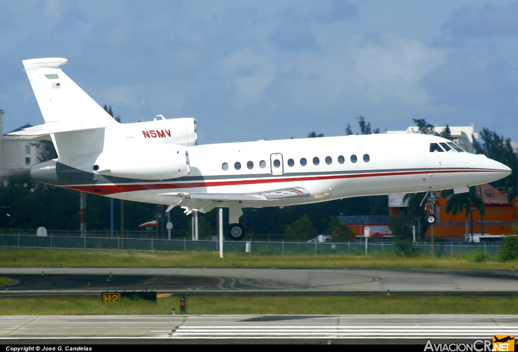 N5MV - Dassault Falcon 900EX - Privado