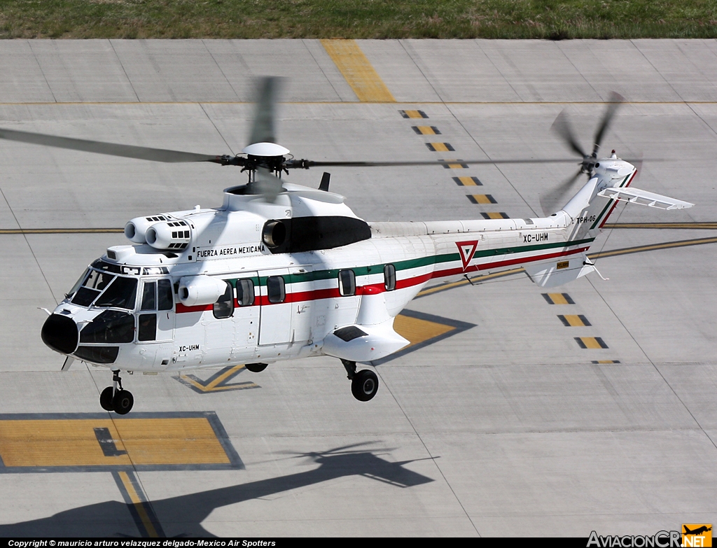 TPH 06 - Aerospatiale AS 332L1 Super Puma - Fuerza Aerea Mexicana FAM
