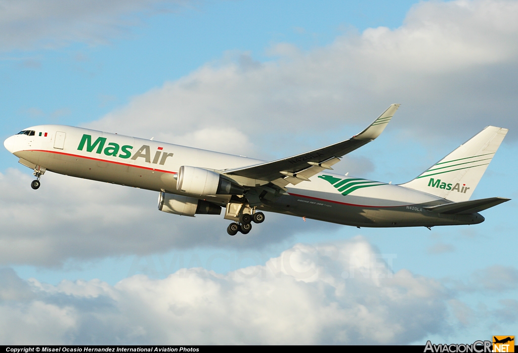 N420LA - Boeing 767-316F/ER - Mas Air