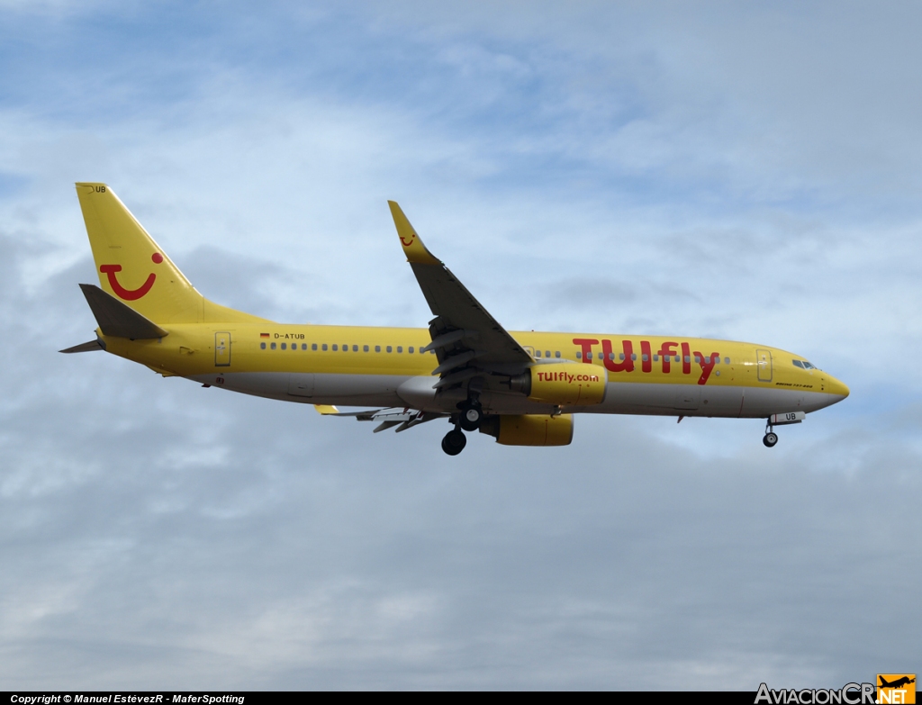 D-ATUB - Boeing 737-8K5 - TUIfly
