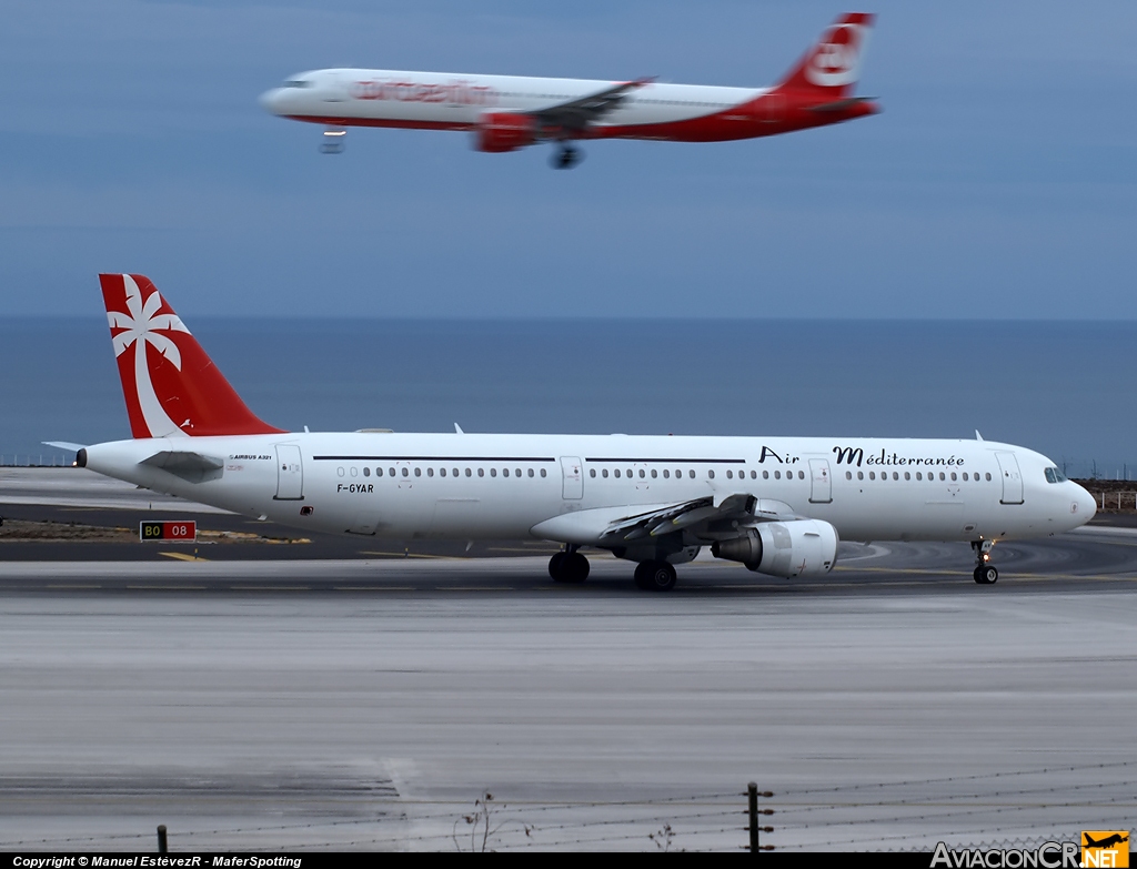 F-GYAR - Airbus A321-211 - Air Méditerranée