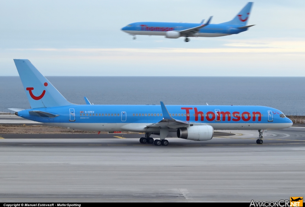 G-CPEV - Boeing 757-236 - Thomson Airways