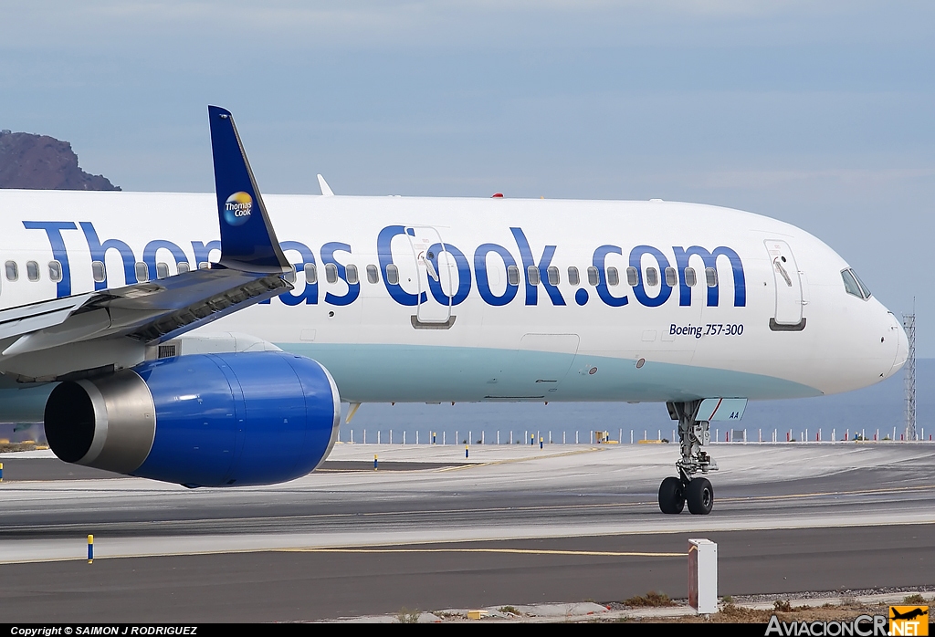 G-JMAA - Boeing 757-3CQ - Thomas Cook Airlines