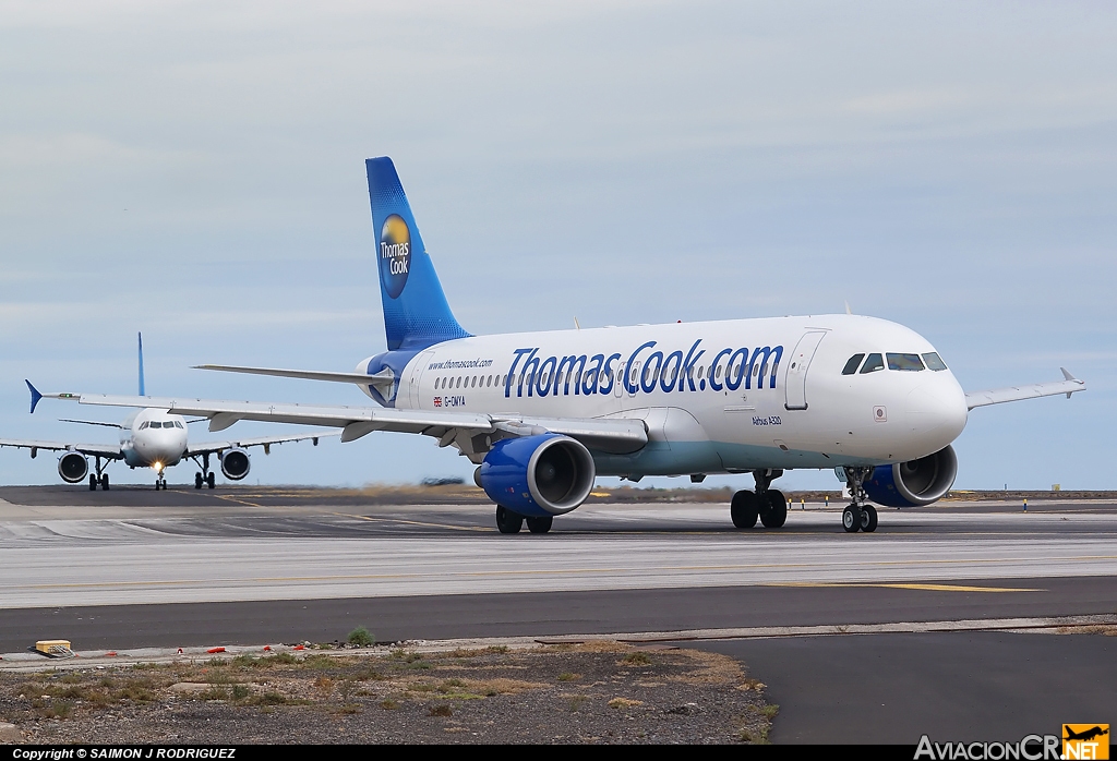 G-OMYA - Airbus A320-214 - Thomas Cook Airlines