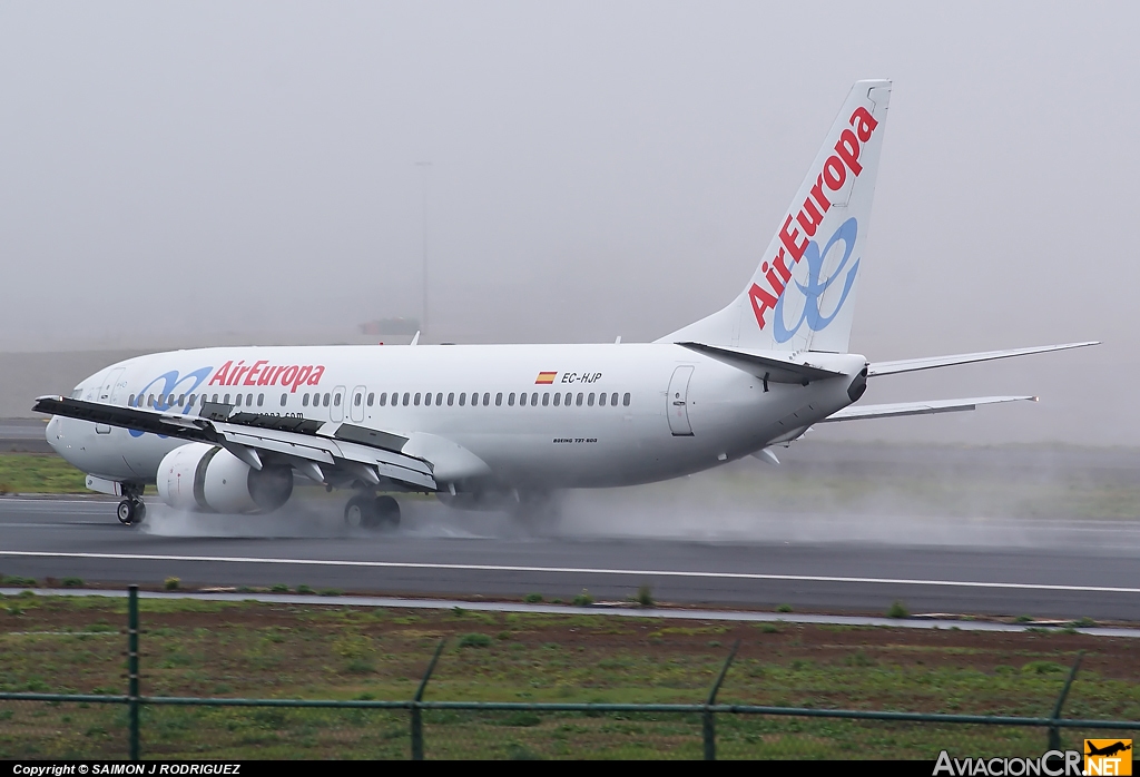EC-HJP - Boeing 737-85P - Air Europa