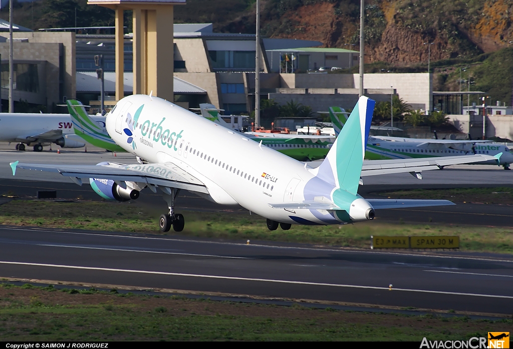 EC-LLX - Airbus A320-214 - Orbest