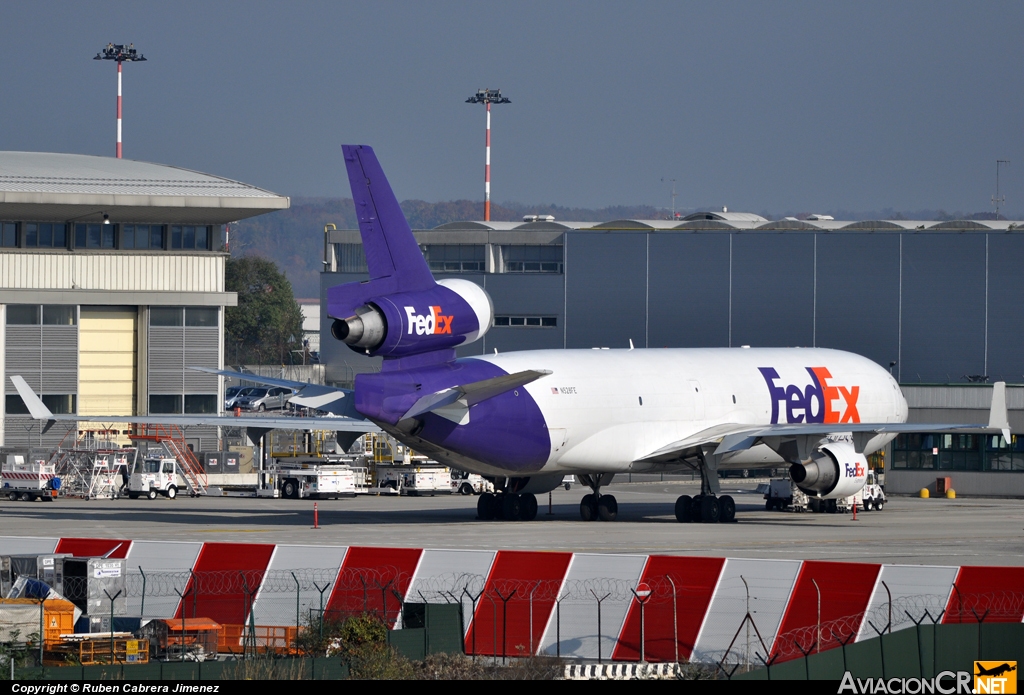 N528FE - McDonnell Douglas MD-11F - FedEx