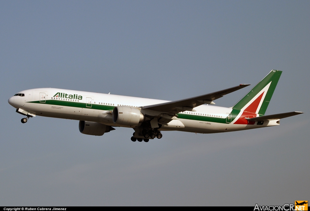 I-DISU - Boeing 777-243/ER - Alitalia