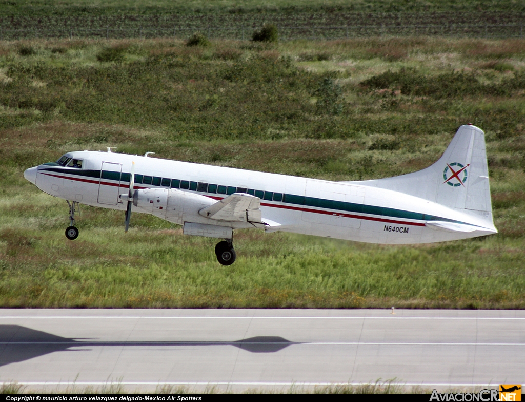 N640CM - Convair 640 - Century Airlines