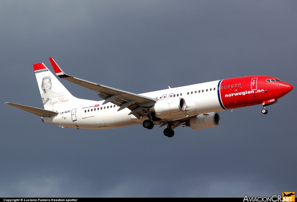 LN-NOD - Boeing 737-8Q8 - Norwegian Air Shuttle