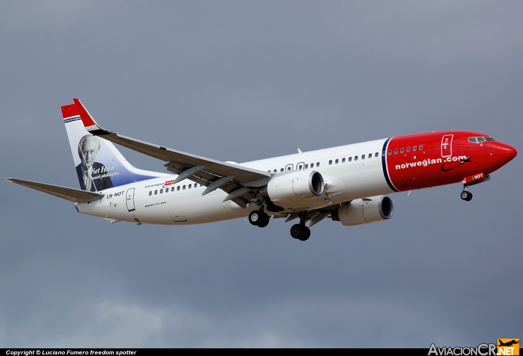 LN-NOT - Boeing 737-8JP - Norwegian Air Shuttle