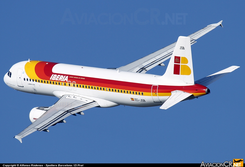 EC-JSB - Airbus A320-214 - Iberia