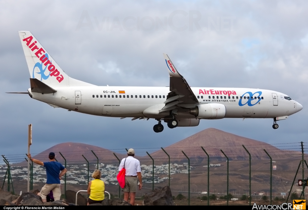 EC-JHL - Boeing 737-85P - Air Europa