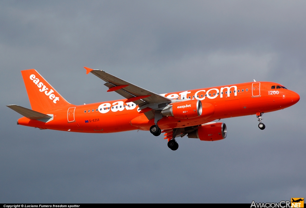 G-EZUI - Airbus A320-214 - EasyJet Airline