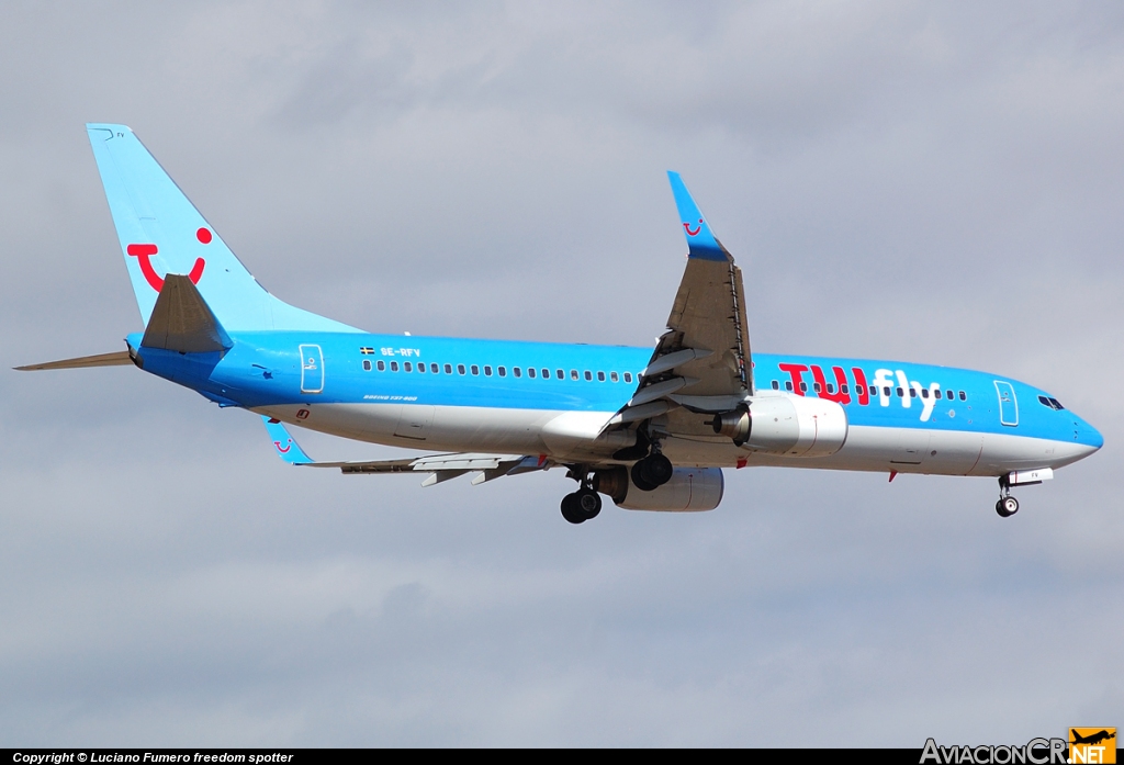 SE-RFV - Boeing	737-86N - TUIfly Nordic