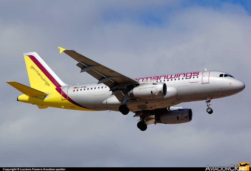 D-AGWL - Airbus A319-132 - Germanwings