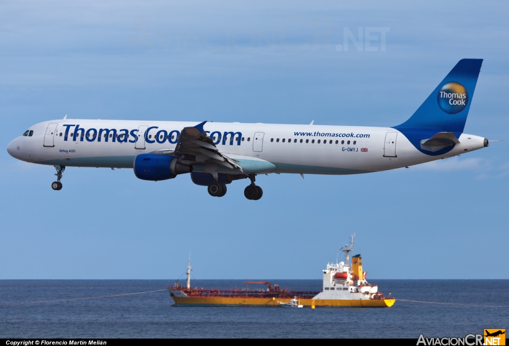 G-OMYJ - Airbus A321-211 - Thomas Cook Airlines