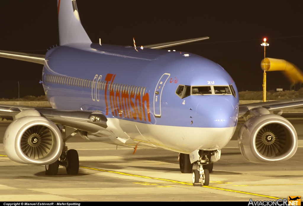 G-FDZU - Boeing 737-8K5 - Thomson Airways