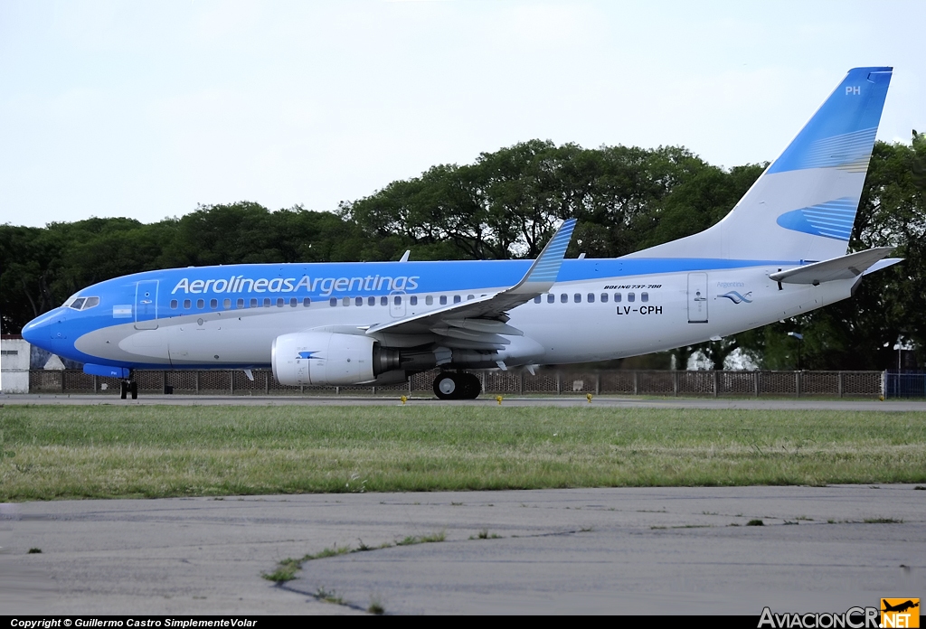 LV-CPH - Boeing 737-7Q8 - Aerolineas Argentinas