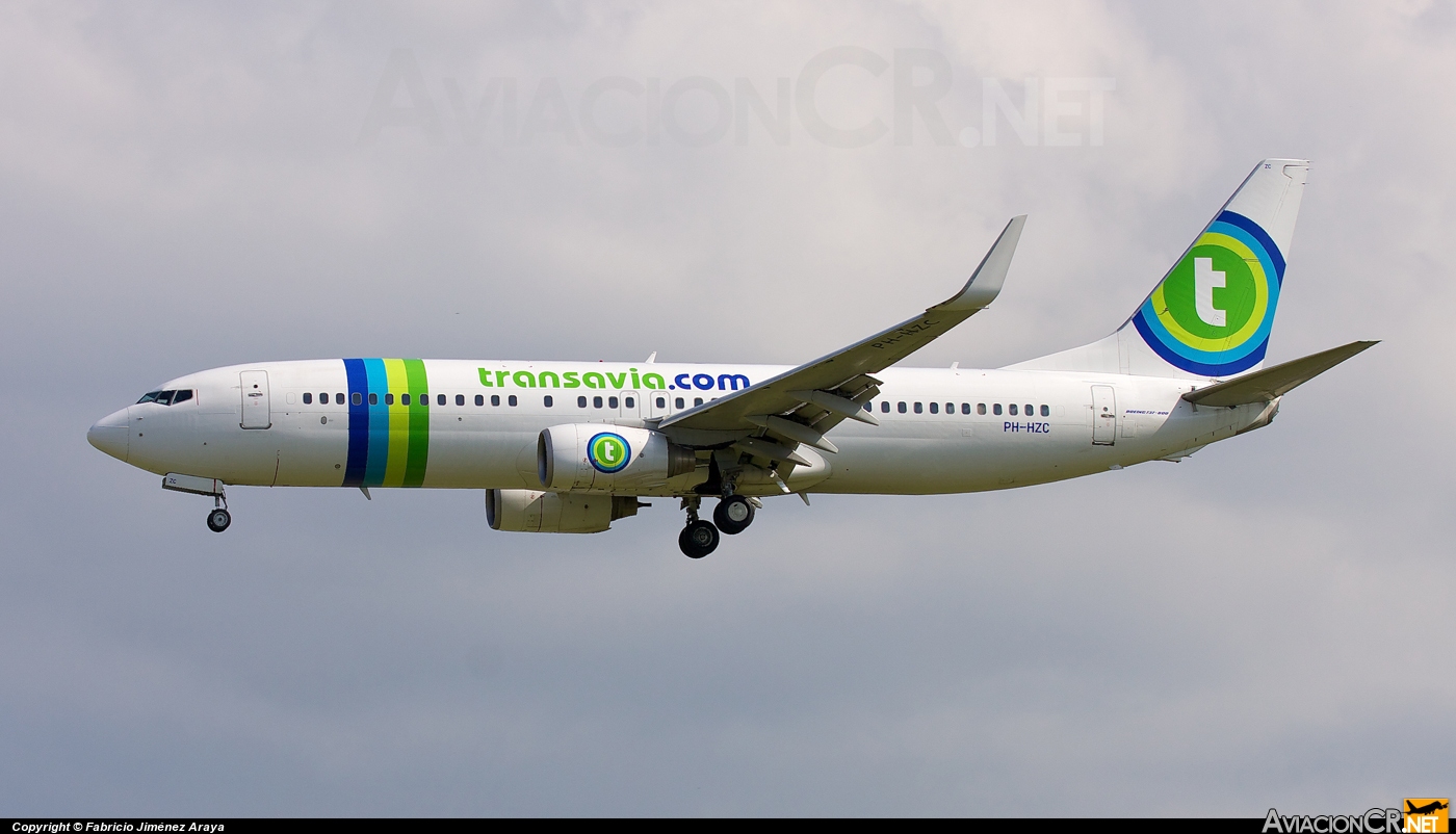 PH-HZC - Boeing 737-8K2 - Transavia Airlines