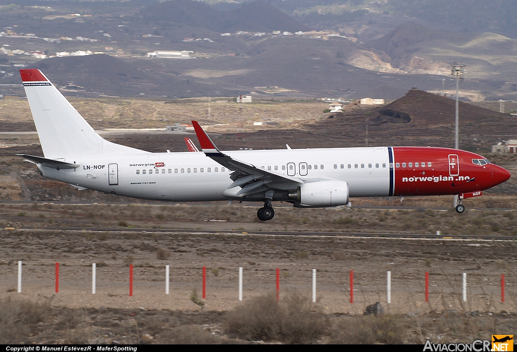 LN-NOF - Boeing 737-86N - Norwegian Air Shuttle