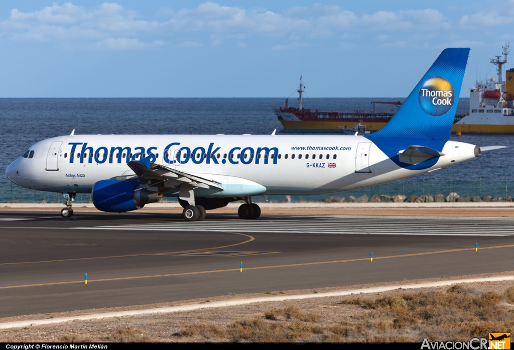 G-KKAZ - Airbus A320-214 - Thomas Cook Airlines