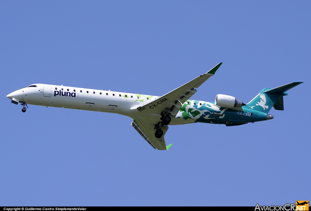 CX-CRM - Canadair CL-600-2D24 Regional Jet CRJ-900 - Pluna Uruguay