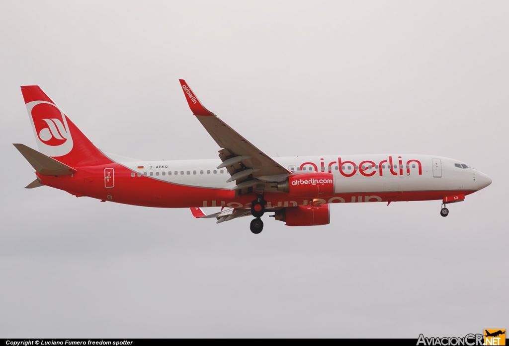 D-ABKQ - Boeing 737-8KJ - Air Berlin