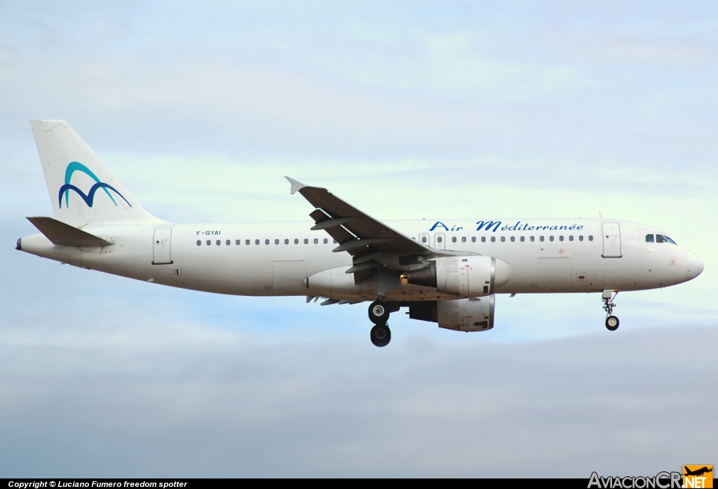 F-GYAI - Airbus A320-211 - Air Méditerranée