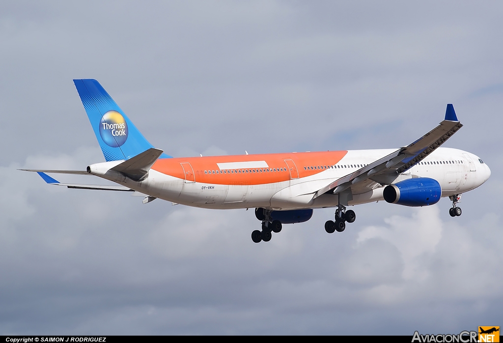OY-VKH - Airbus A330-343X - Thomas Cook Airlines Scandinavia