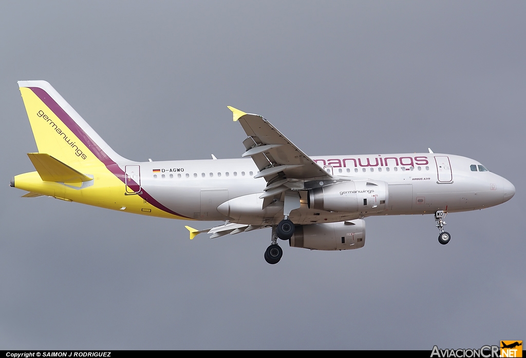 D-AGWO - Airbus A319-132 - Germanwings