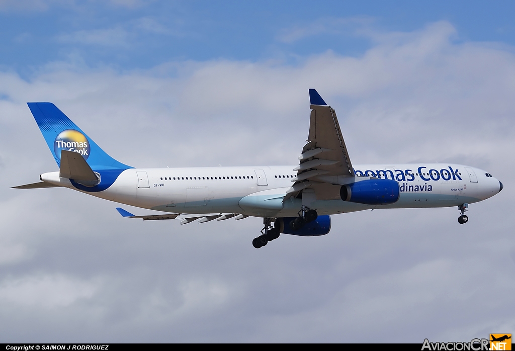 OY-VKI - Airbus A330-343X - Thomas Cook Airlines Scandinavia