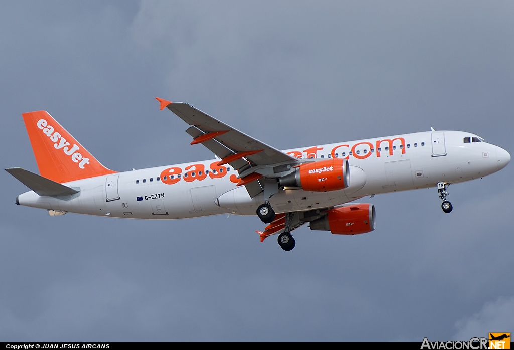 G-EZTN - Airbus A320-214 - EasyJet Airline