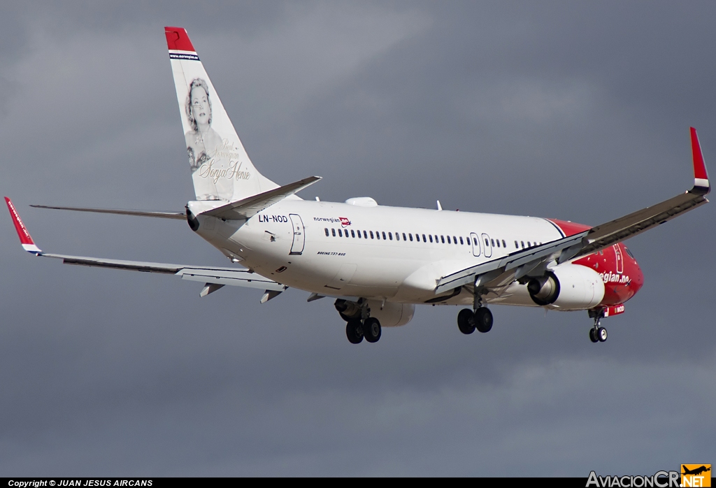 LN-NOD - Boeing 737-8Q8 - Norwegian Air Shuttle