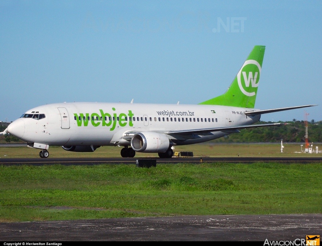 PR-WJG - Boeing 737-322 - Webjet Linhas Aéreas