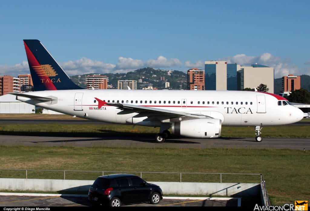 N480TA - Airbus A319-132 - TACA