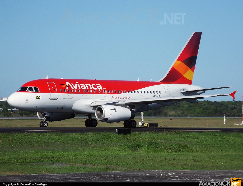 PR-AVJ - Airbus A318-121 - Avianca Brasil