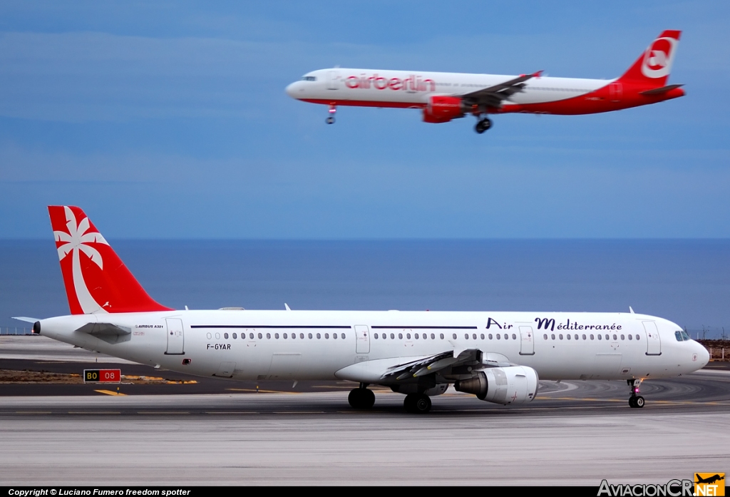 F-GYAR - Airbus A321-211 - Air Méditerranée