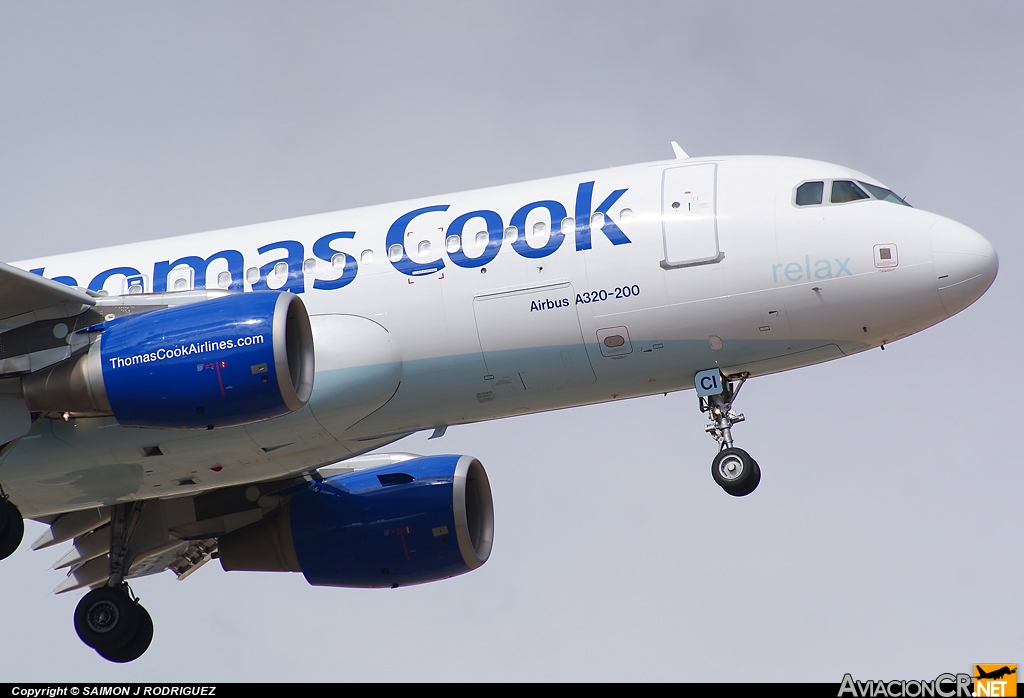 OO-TCI - Airbus A320-214 - Thomas Cook