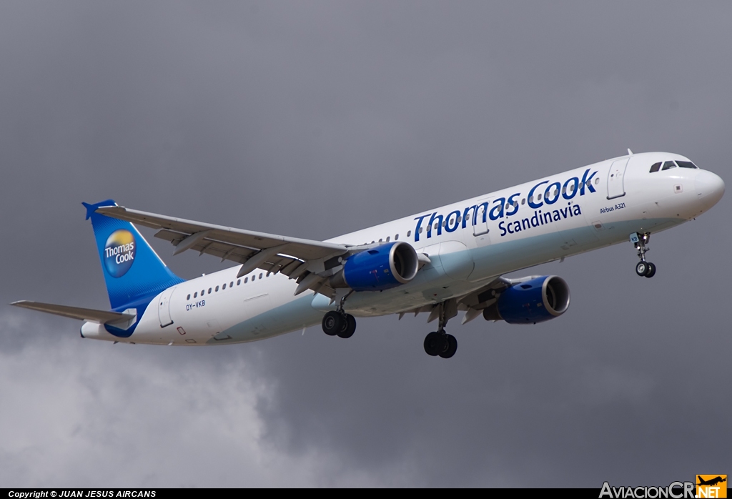 OY-VKB - Airbus A321-211 - Thomas Cook Airlines Scandinavia