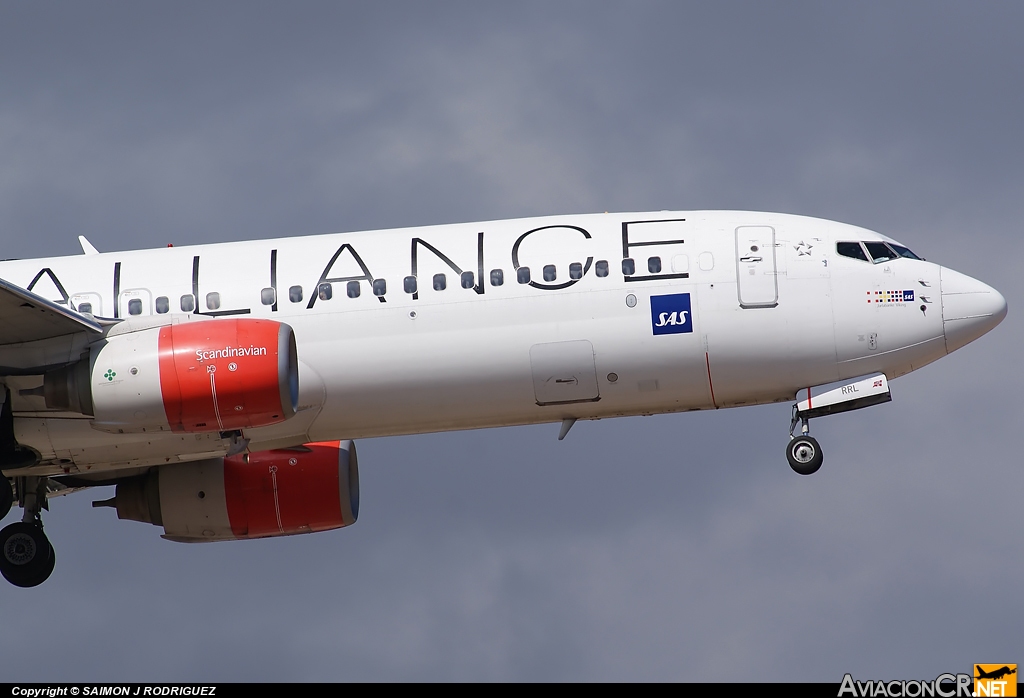 LN-RRL - Boeing 737-883 - Scandinavian Airlines-SAS