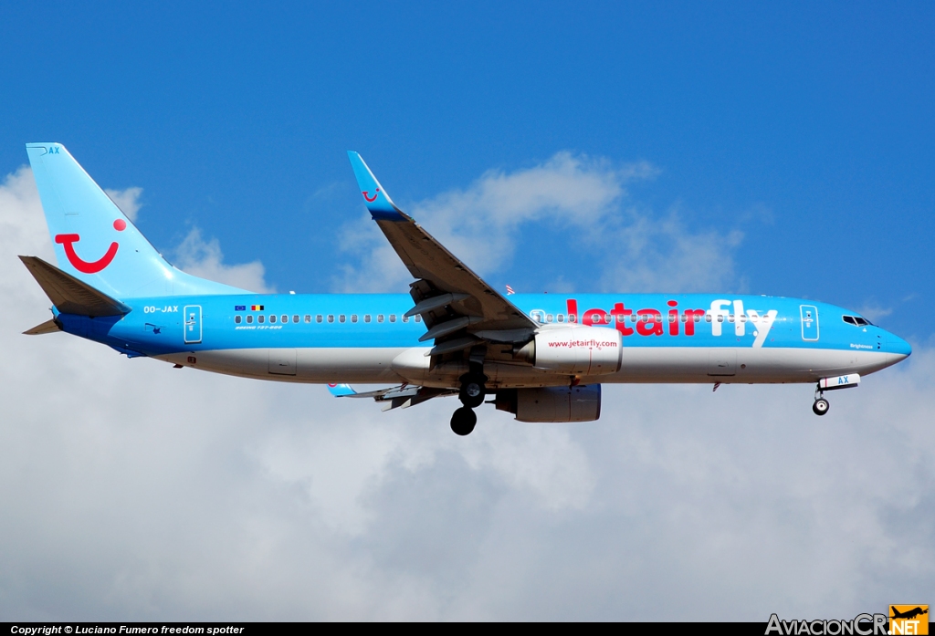 OO-JAX - Boeing 737-8K5 - Jetairfly