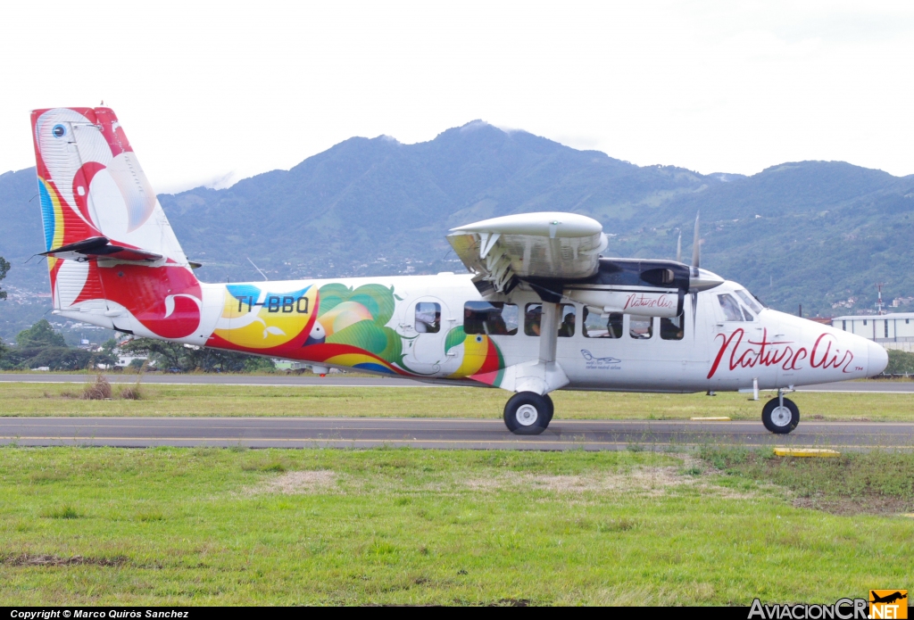 TI-BBQ - De Havilland Canada DHC-6-300 Twin Otter/VistaLiner - Nature Air