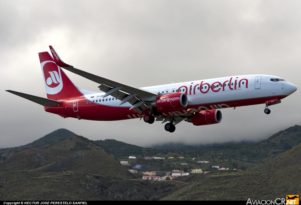 D-ABKJ - Boeing 737-86J - Air Berlin