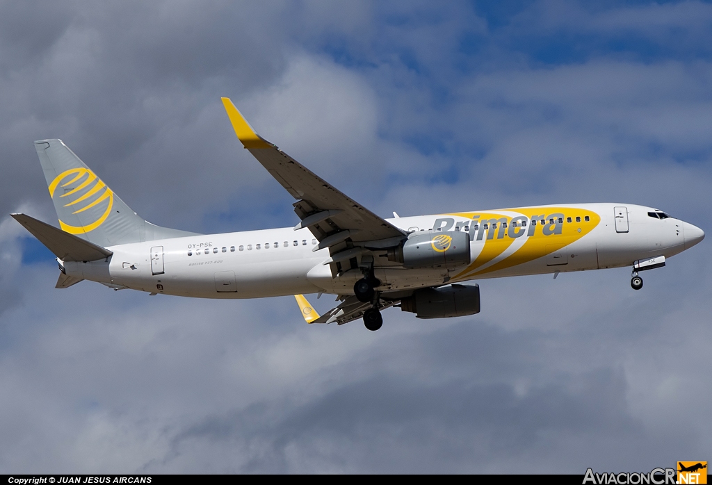 OY-PSE - Boeing 737-809 - Primera Air Scandinavia