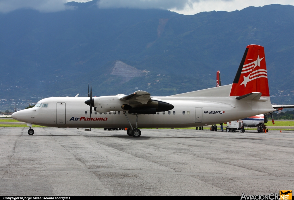 HP-1605PST - Fokker 50 - Air Panama