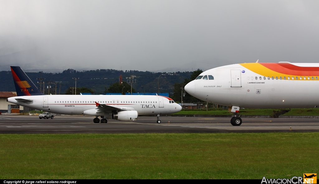 N495TA - Airbus A320-233 - TACA