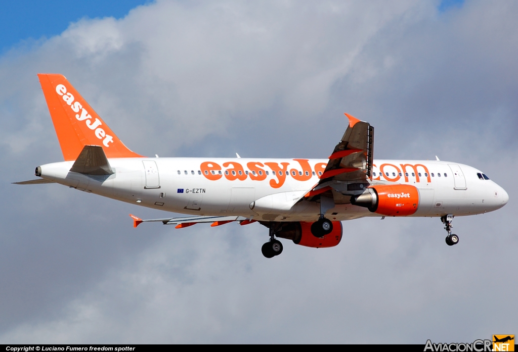 G-EZTN - Airbus A320-214 - EasyJet Airline